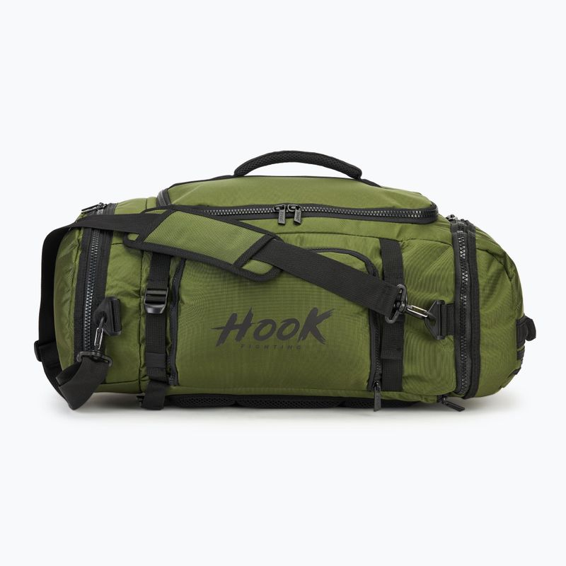 Rucsac HOOK FIGHTING Training 2w1 Duffel Bag 30 l zielony 14