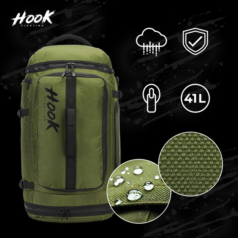 Rucsac HOOK FIGHTING Camp 2w1 Duffel Bag 41 l zielony 2