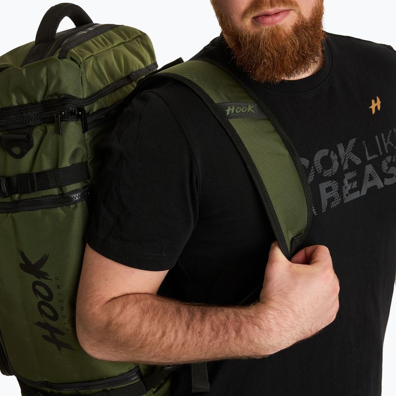 Rucsac HOOK FIGHTING Camp 2w1 Duffel Bag 41 l zielony 4