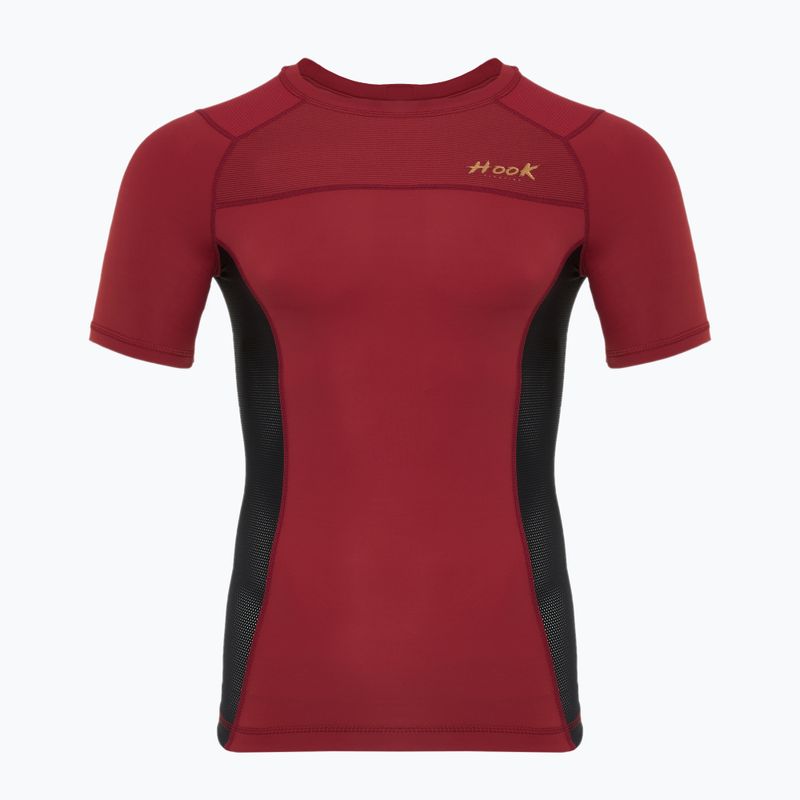 Rashguard pentru bărbațiHOOK FIGHTING Base roșu 7