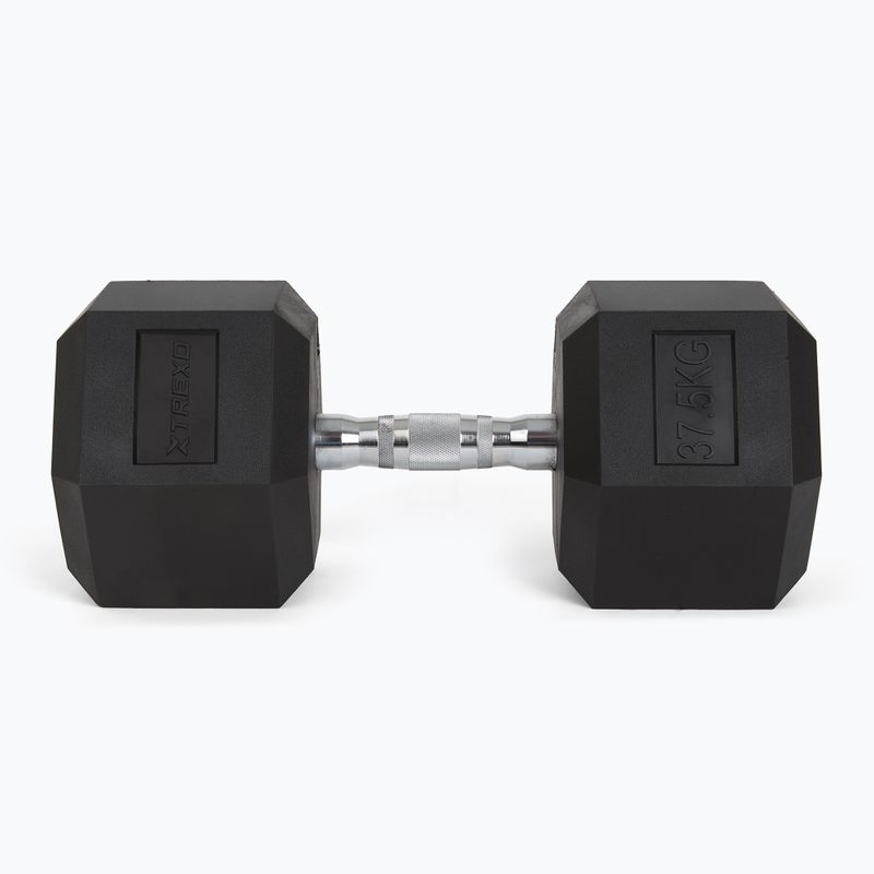TREXO Hex 37,5 kg haltere cauciucate 4