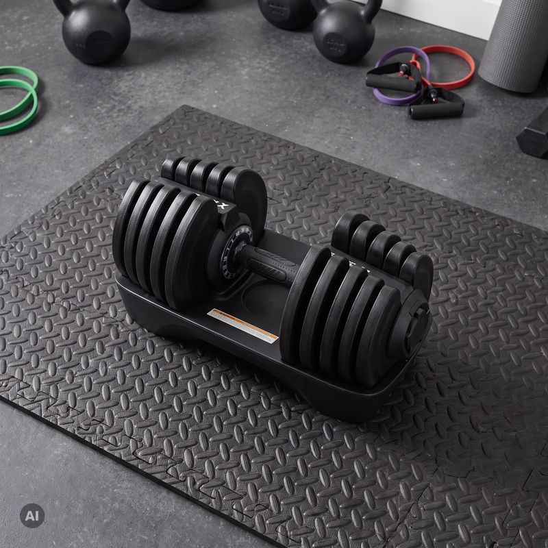 Halteră reglabilă XTREXO TXO-B4W001 40 kg negru 7