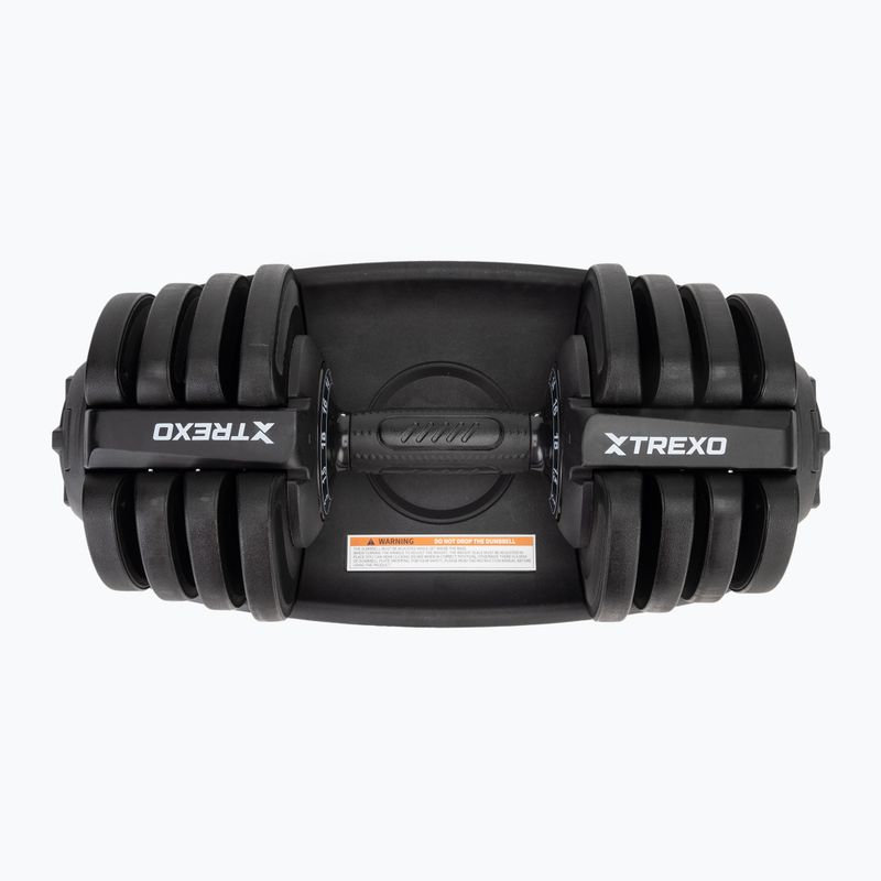 Halteră reglabilă XTREXO TXO-B4W003 18 kg negru 9