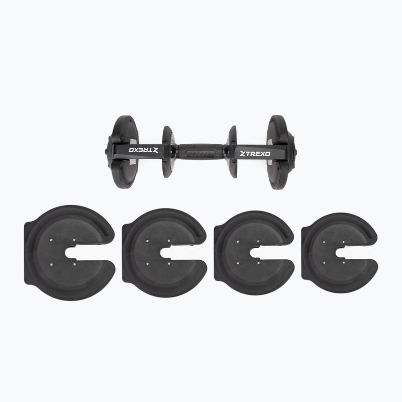 Halteră reglabilă XTREXO TXO-B4W003 18 kg negru 11