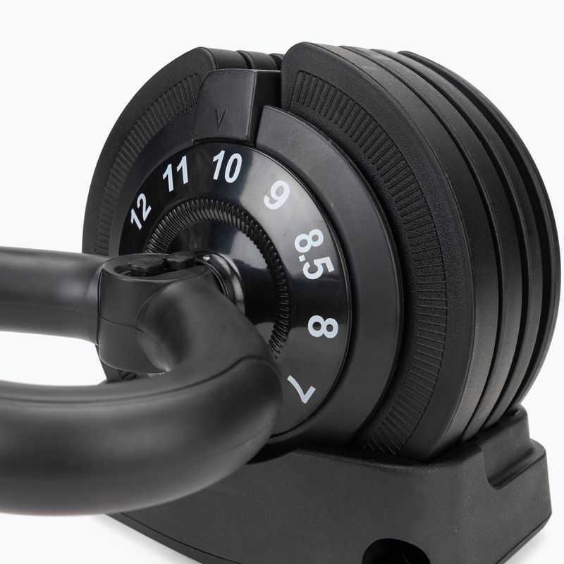 Kettlebell reglabil XTREXO TXO-B4W004 12 kg negru 10