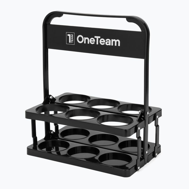 Suport pentru bidon OneTeam Water Bottle Carries black