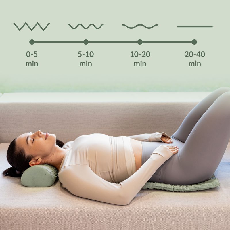 Saltea de presopunctură XTREXO z poduszką TXO-B4Z004-GN verde 11