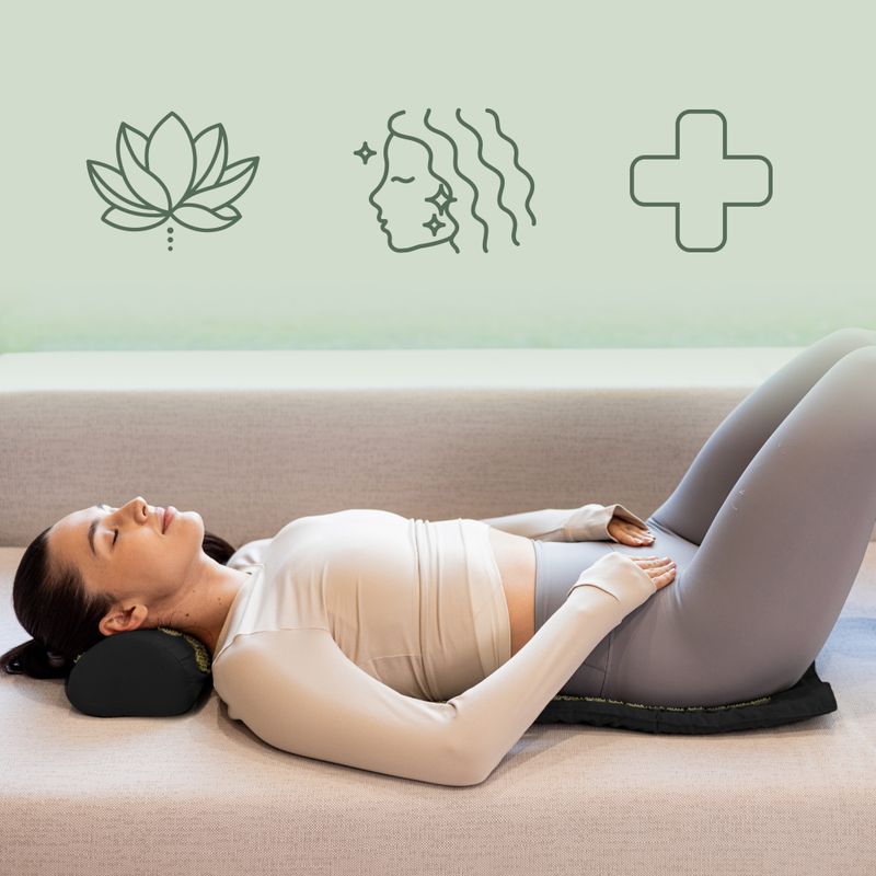 Saltea de presopunctură XTREXO z poduszką TXO-B4Z004-BK negru 9