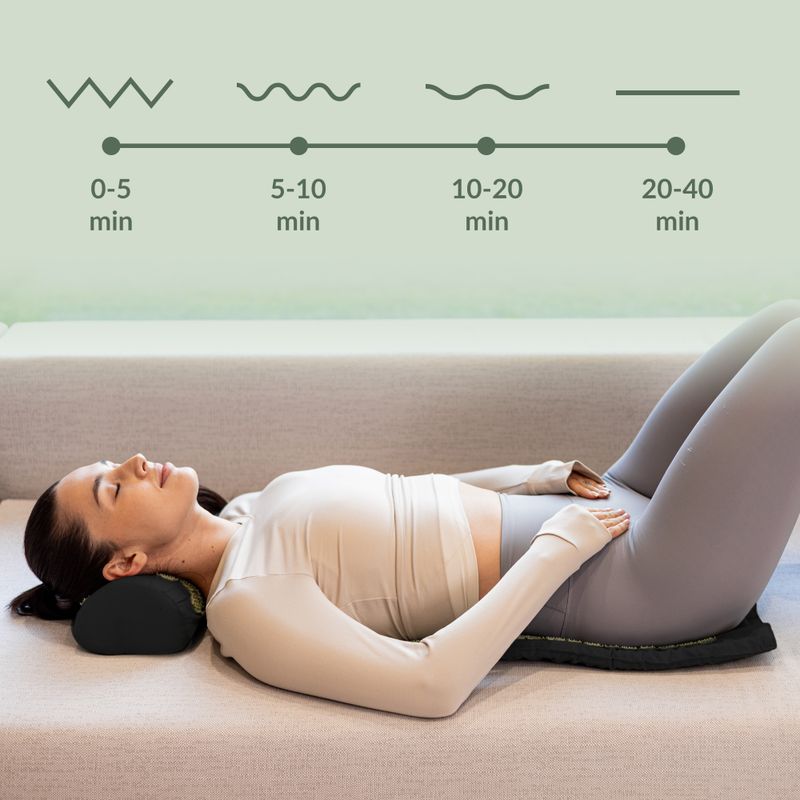 Saltea de presopunctură XTREXO z poduszką TXO-B4Z004-BK negru 12