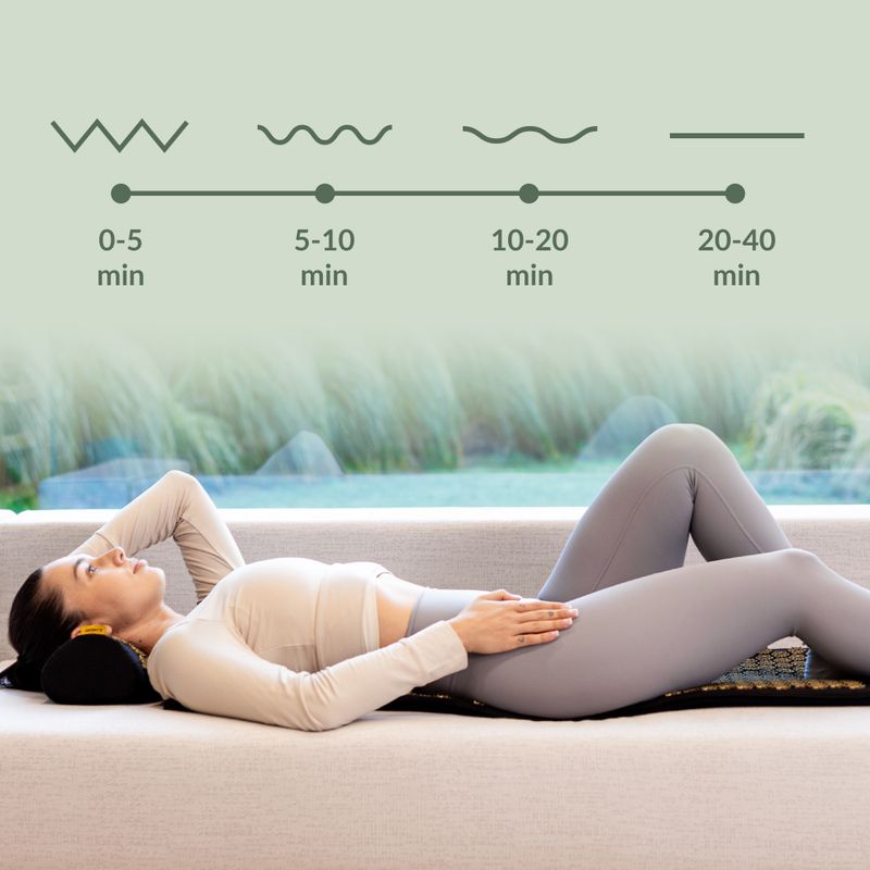 Saltea de presopunctură XTREXO duża z poduszką TXO-B4Z005-BK negru 11