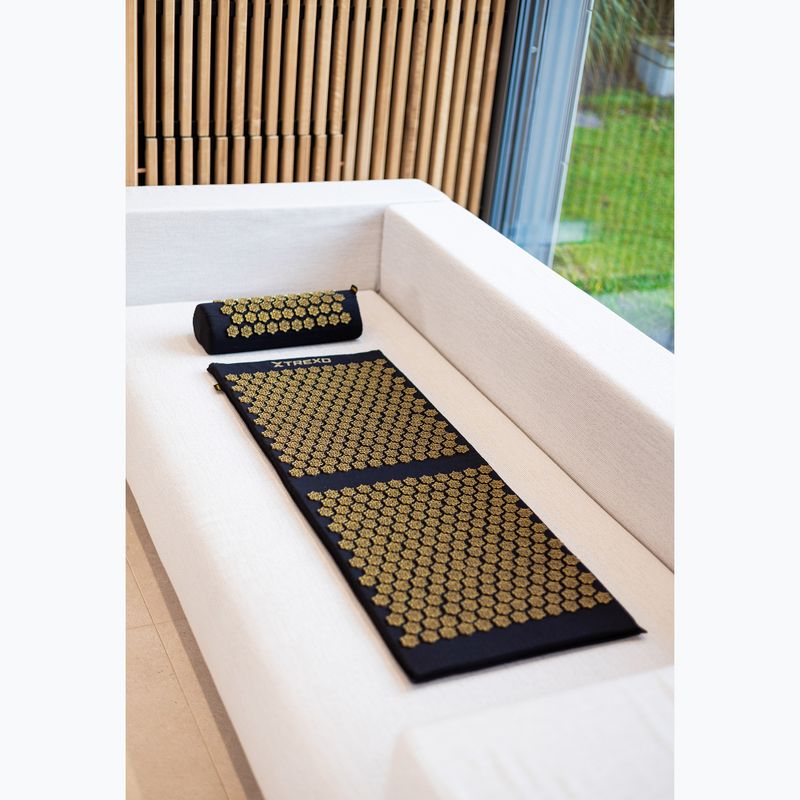 Saltea de presopunctură XTREXO duża z poduszką TXO-B4Z005-BK negru 14