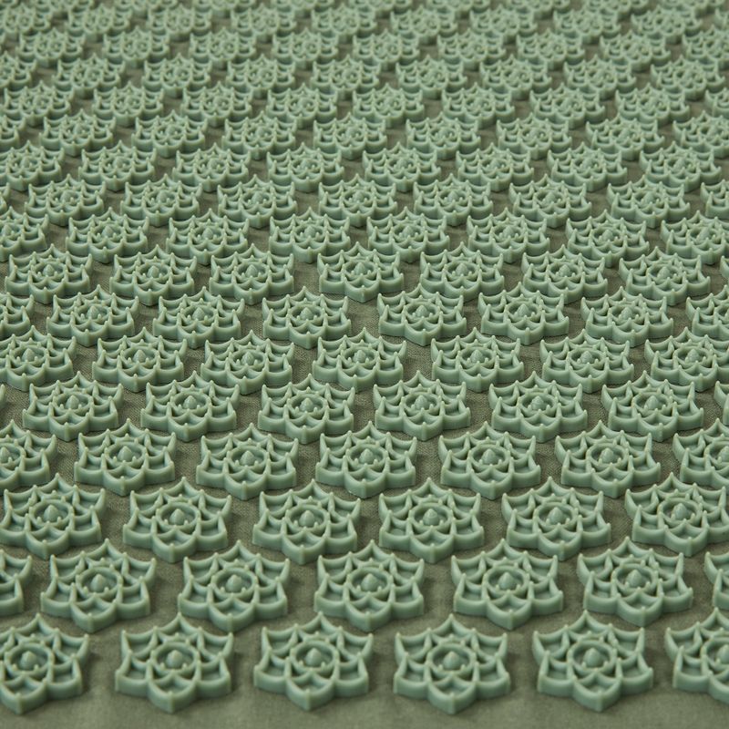 Saltea de presopunctură XTREXO ECO z poduszką TXO-B4Z006-GN verde 7