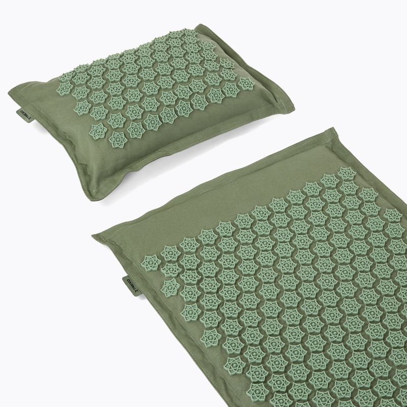 Saltea de presopunctură TREXO ECO z poduszką TXO-B4Z006-GN verde 7