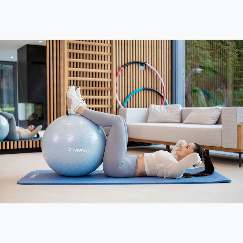 Minge de gimnastică XTREXO TXO-B4Z008-BL 65 cm albastru 4