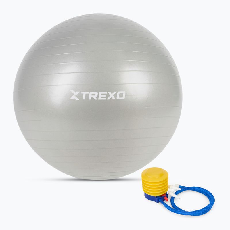 Minge de gimnastică XTREXO TXO-B4Z009-GY 75 cm gri 7