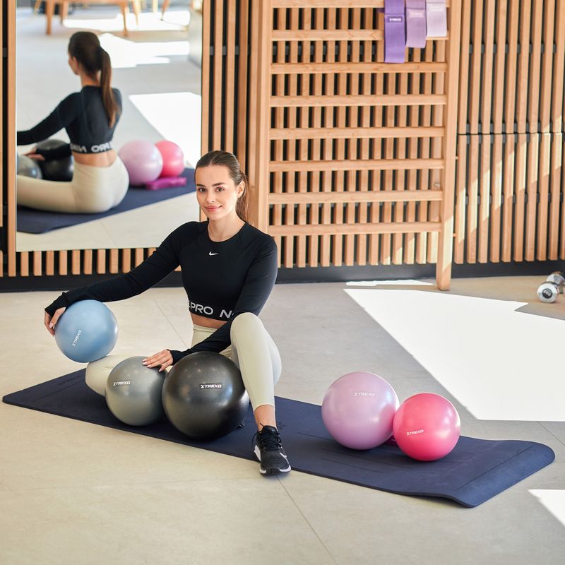 Mini minge de gimnastică XTREXO TXO-B4Z011-BK 25 cm negru 4