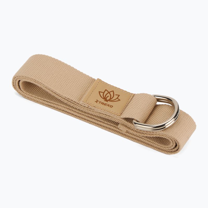 Centură de yoga XTREXO TXO-B4Z026-BZ maro