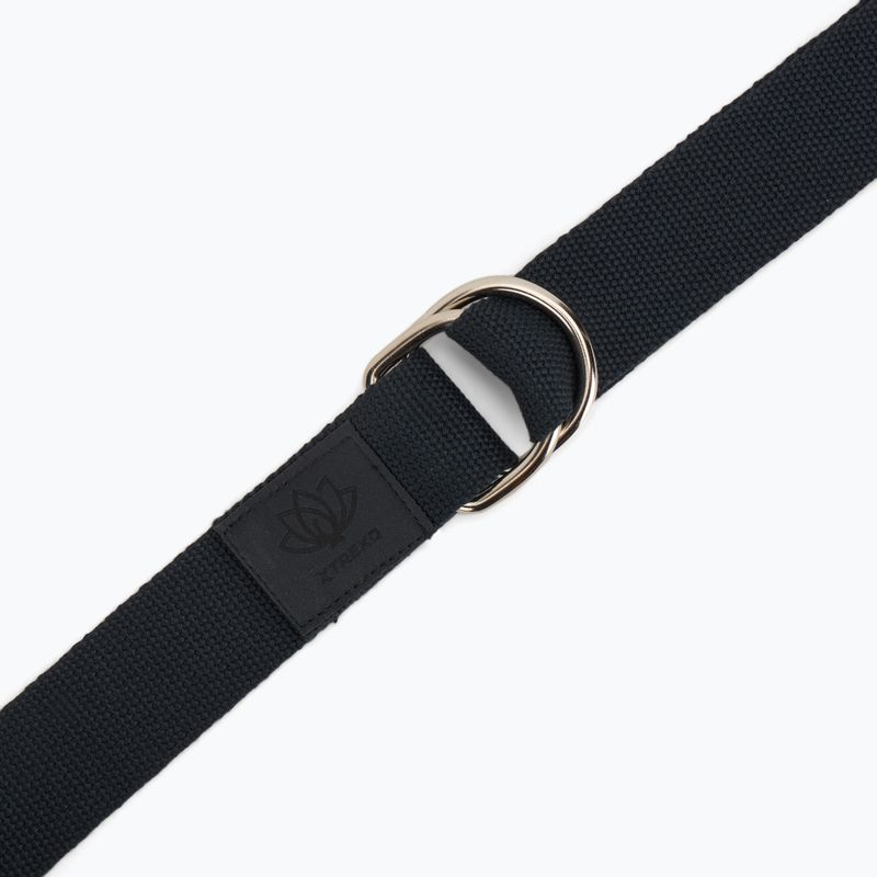 Centură de yoga XTREXO TXO-B4Z026-CH grafit 3