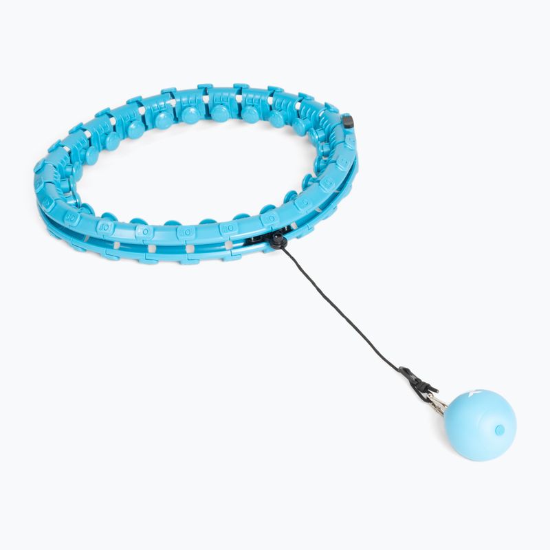 Hula hoop cu greutate XTREXO TXO-B4Z036-GN albastru 7