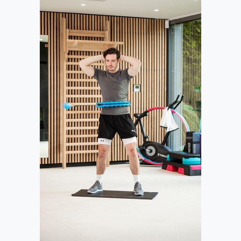 Hula hoop cu greutate XTREXO TXO-B4Z036-GN albastru 4