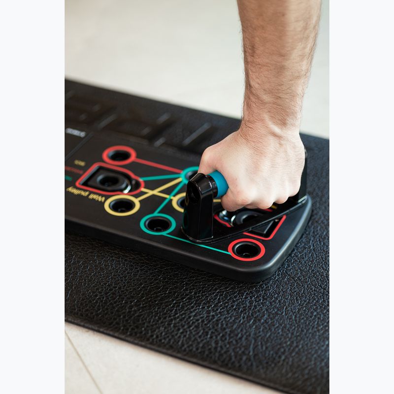 Platformă multifuncțională cu mânere și extensorXTREXO pliabilă TXO-B4Z045-BK negru 9