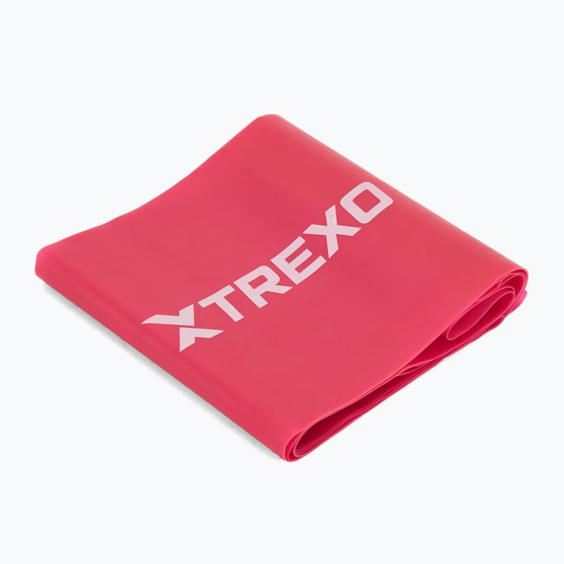 Bandă de rezistență XTREXO 2/5 TXO-B4Z048-PK 11-29 kg roz 3