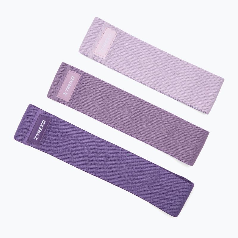 Set de benzi din material XTREXO TXO-B4Z054-ALL 3 buc. multicolor