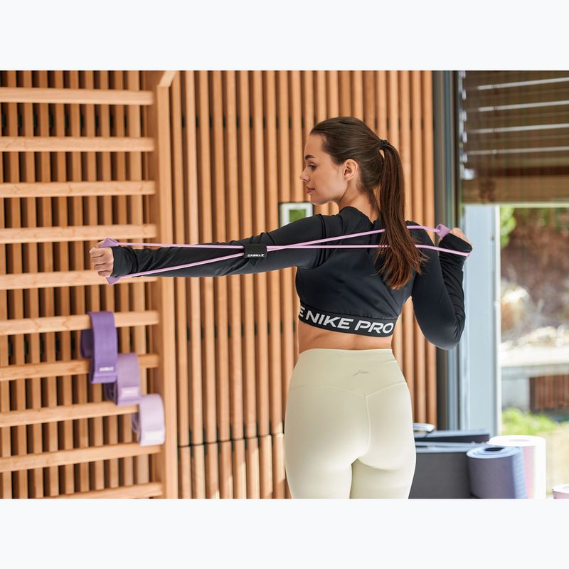 Extinzător pentru exerciții XTREXO de cauciuc TXO-B4Z057-VT violet 5