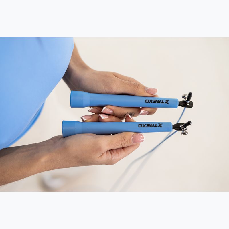 Coardă de sărit XTREXO Basic+ TXO-B4Z060-BL albastru 4