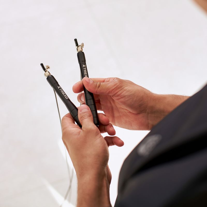 Coardă de sărit XTREXO Alu-speed TXO-B4Z061-BK negru 5