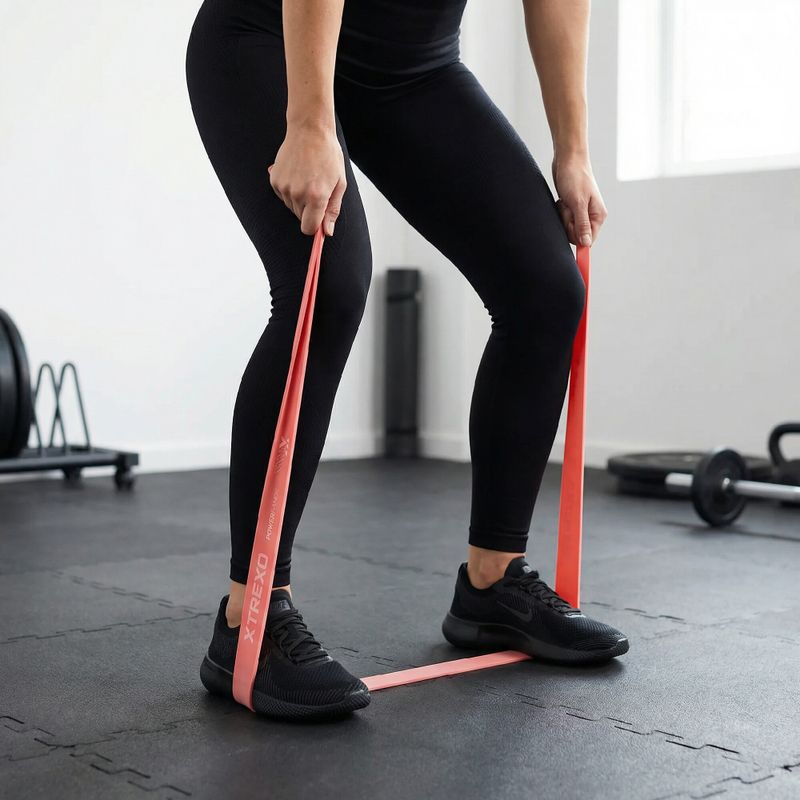 Bandă de reabilitare XTREXO TXO-B4Z068-OR 1-2 kg portocaliu 3