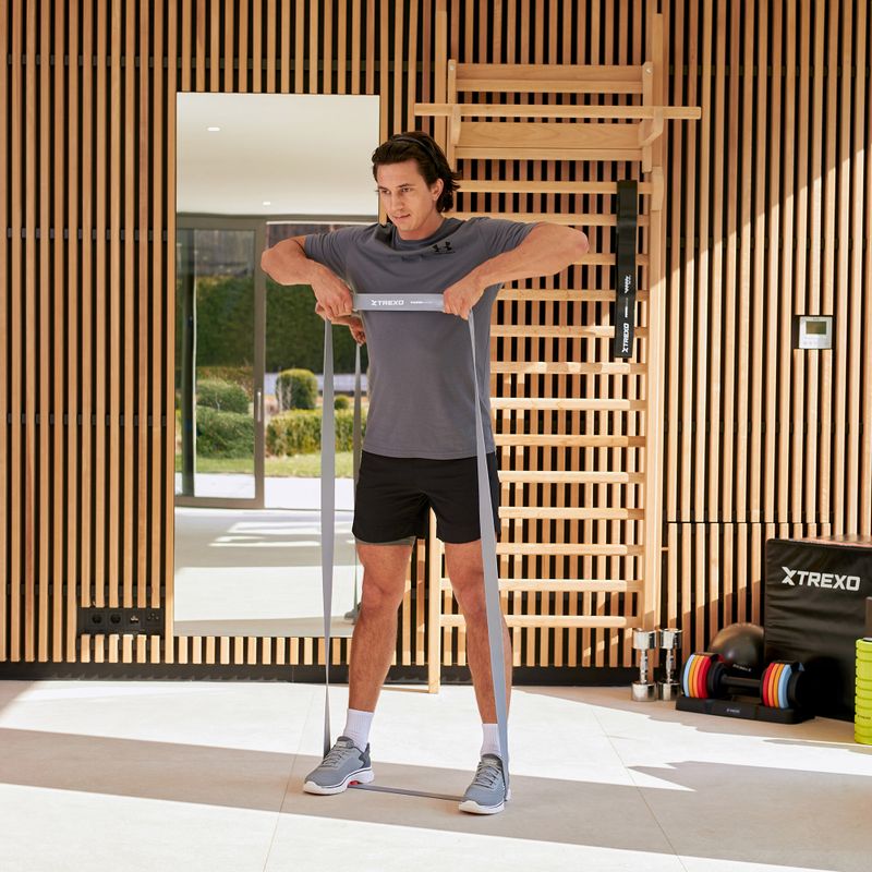 Bandă de reabilitare XTREXO TXO-B4Z071-GY 9-11 kg gri 6