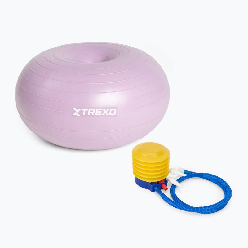 Minge de gimnastică TREXO Donut TXO-B4Z073-VT 50 cm violet 4