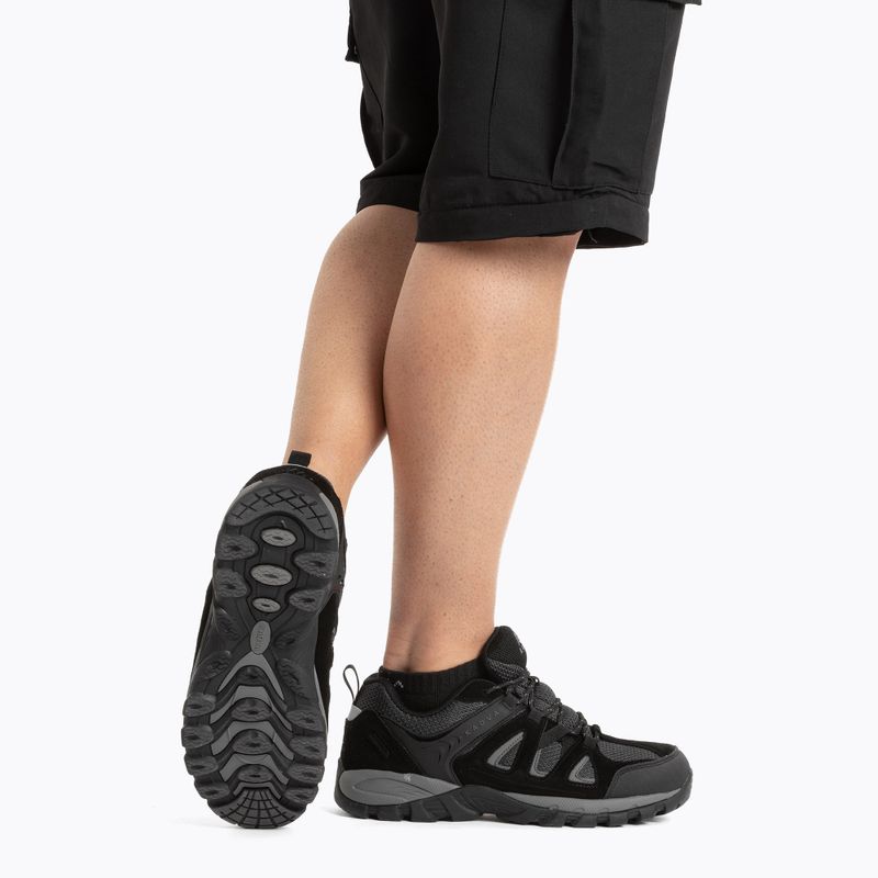 Încălțăminte trekking pentru bărbați KADVA Traver Low WaterProof negru 2