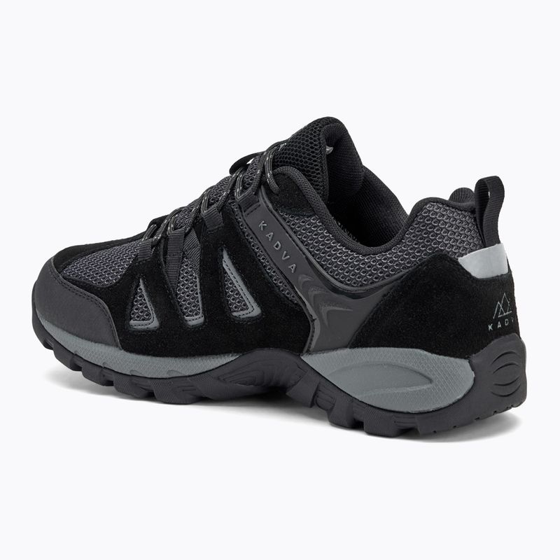 Încălțăminte trekking pentru bărbați KADVA Traver Low WaterProof negru 5