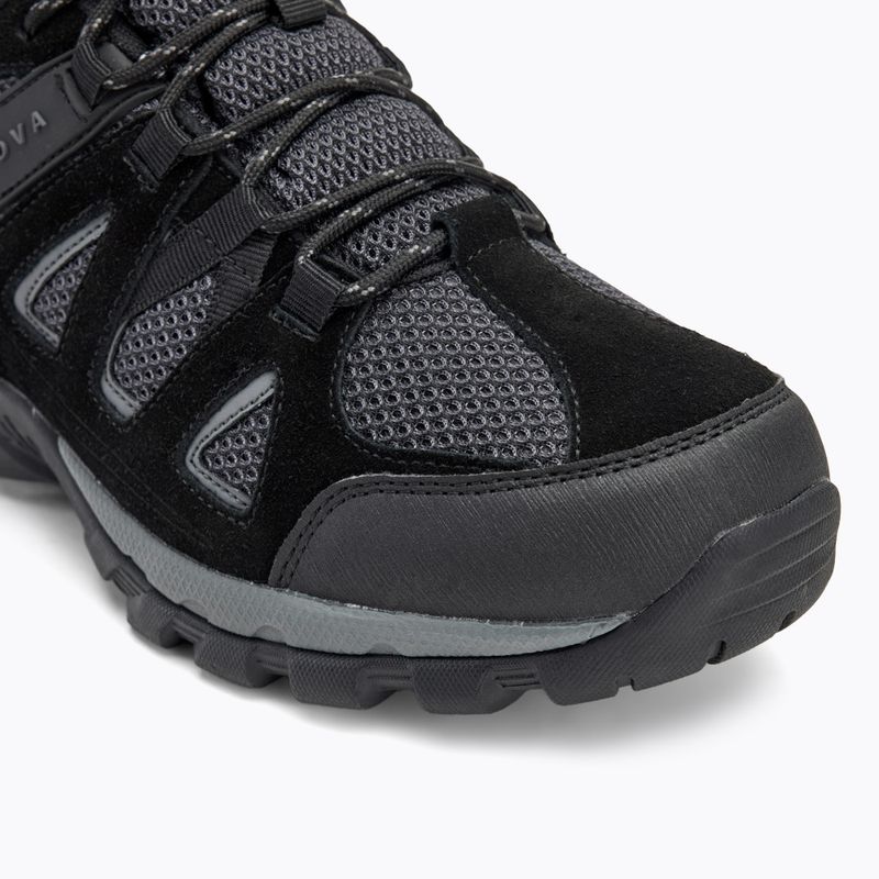 Încălțăminte trekking pentru bărbați KADVA Traver Low WaterProof negru 9