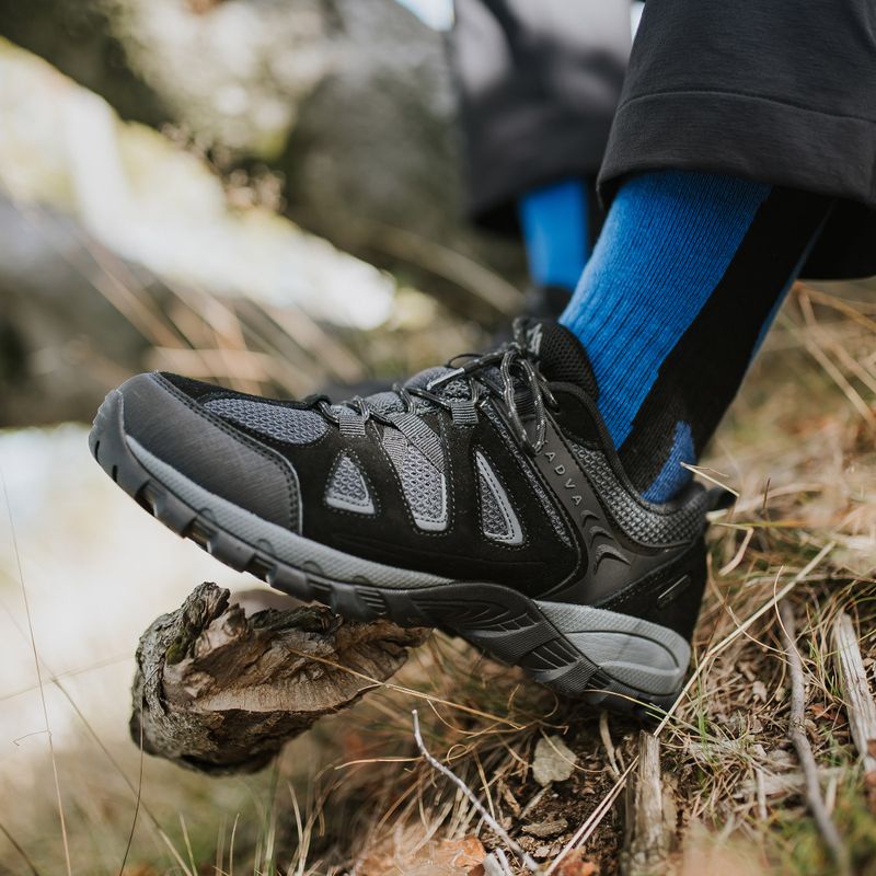 Încălțăminte trekking pentru bărbați KADVA Traver Low WaterProof negru 14