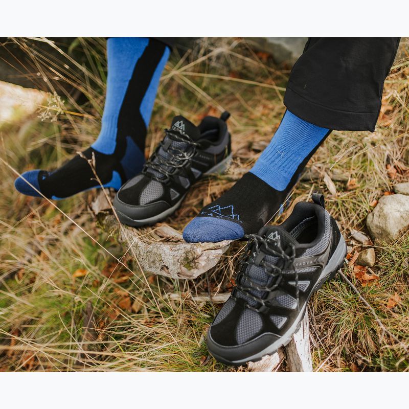 Încălțăminte trekking pentru bărbați KADVA Traver Low WaterProof negru 16