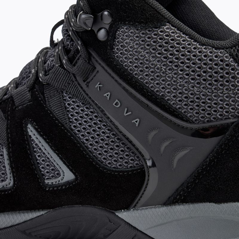Încălțăminte de drumeție pentru bărbați KADVA Traver Mid WaterProof negru 10