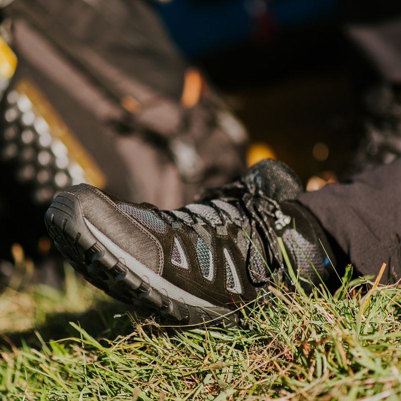 Încălțăminte de drumeție pentru bărbați KADVA Traver Mid WaterProof negru 15