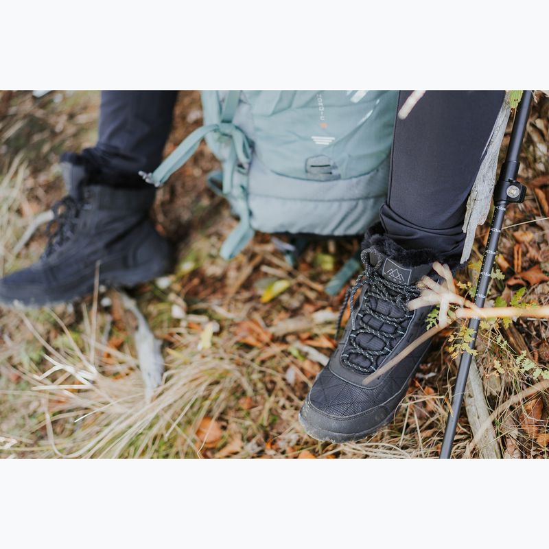 Ghete de damă KADVA Rava Mid WaterProof 3M Thinsulate negru 14