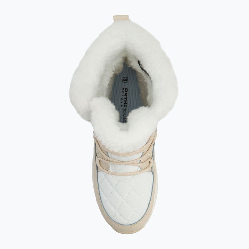 Cizme de iarnă călduroase pentru femei KADVA Summit Mid WaterProof 3M Thinsulate alb 6