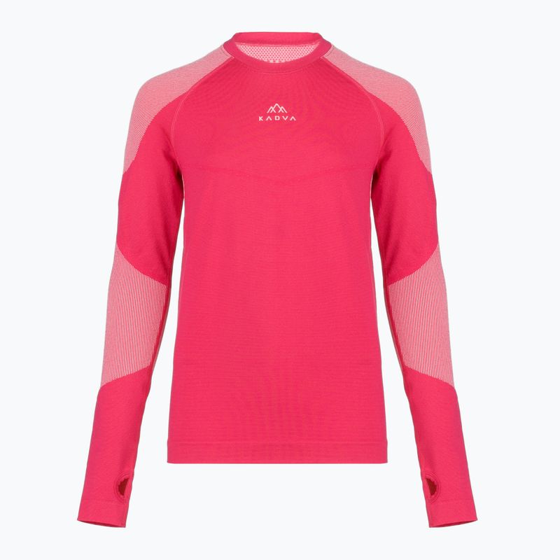 Set complet de lenjerie termică pentru copii KADVA Frosty Jrg Set fără cusături roz 10