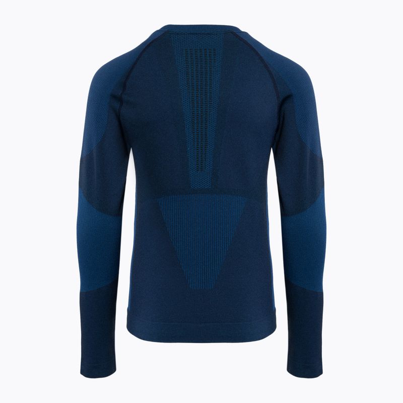 Set complet de lenjerie termică pentru copii KADVA Frosty Jrb Set, fără cusături, bleumarin 8