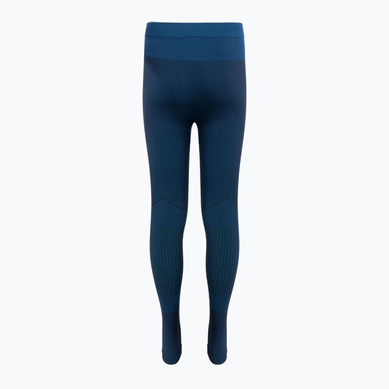 Set complet de lenjerie termică pentru copii KADVA Frosty Jrb Set, fără cusături, bleumarin 12