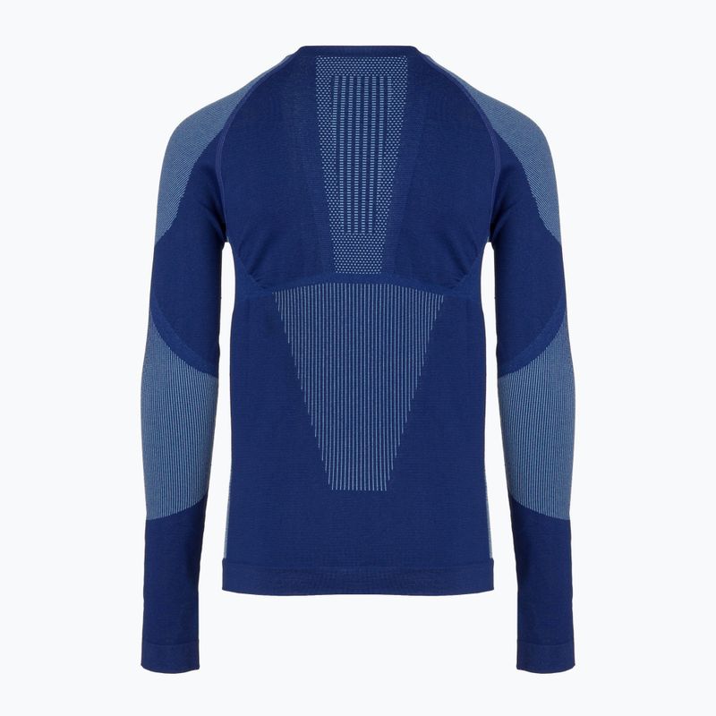 Set complet de lenjerie termică pentru copii KADVA Frosty Jrb Set, fără cusături, bleumarin 11