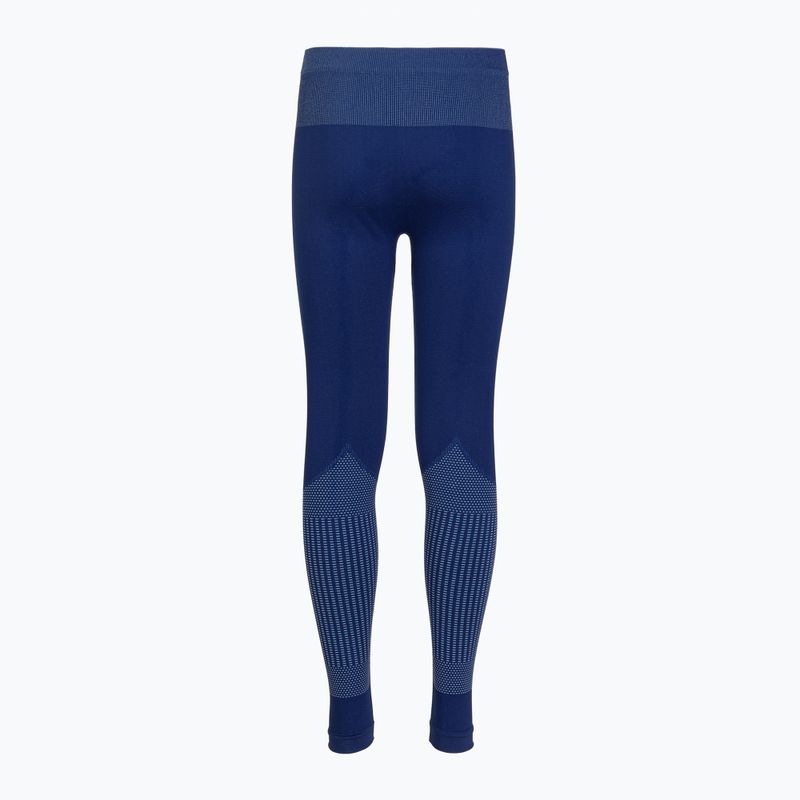 Set complet de lenjerie termică pentru copii KADVA Frosty Jrb Set, fără cusături, bleumarin 15