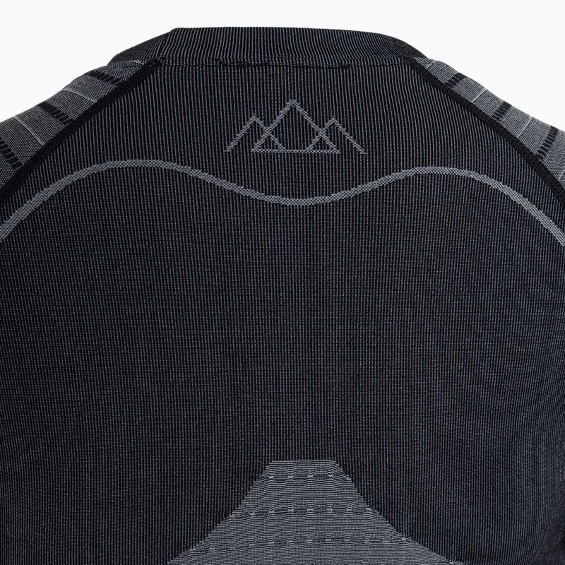Set de lenjerie termică pentru femei KADVA Streif W Set, fără cusături, negru 18