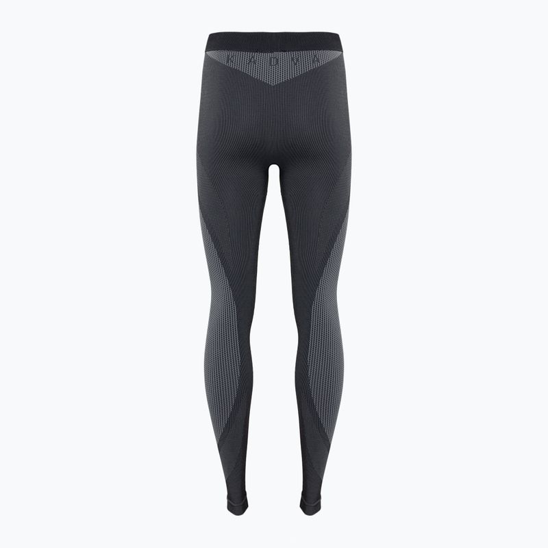 Set de lenjerie termică pentru femei KADVA Streif W Set, fără cusături, negru 20