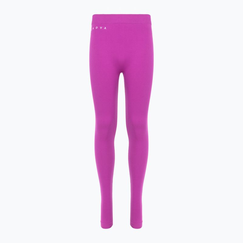 Set de lenjerie termică pentru femei KADVA Glacier W Set fără cusături fucsia 17